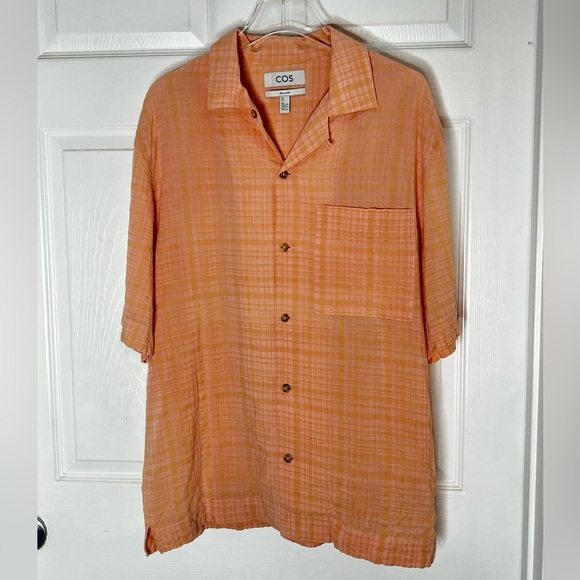 COS Tops - COS Oversized Casual Button Down Shirt Relaxed Fit Sz M